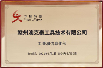 国家级专精特新小巨人企业
