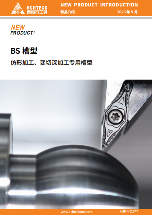 BS槽型 仿形加工、变切深加工专用槽型